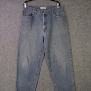 Levis 560 Jeans Mens 36x36 Light Wash Denim Comfort Fit Relaxed Tapered